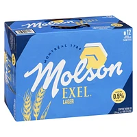 Molson Exel 0.5 % Non Alcohol Beer, Molson Exel Beer 12x355ml