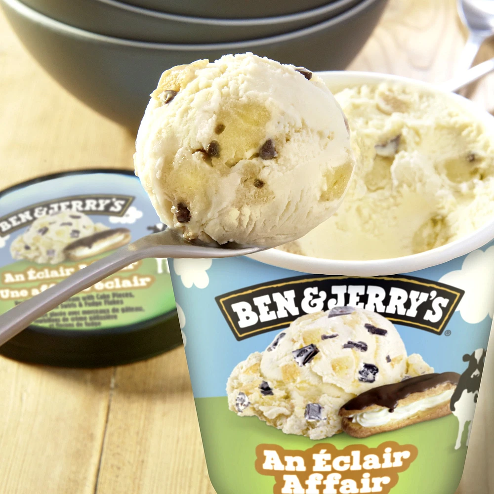 Ben & Jerry's An Éclair Affair Ice Cream, 473 mL