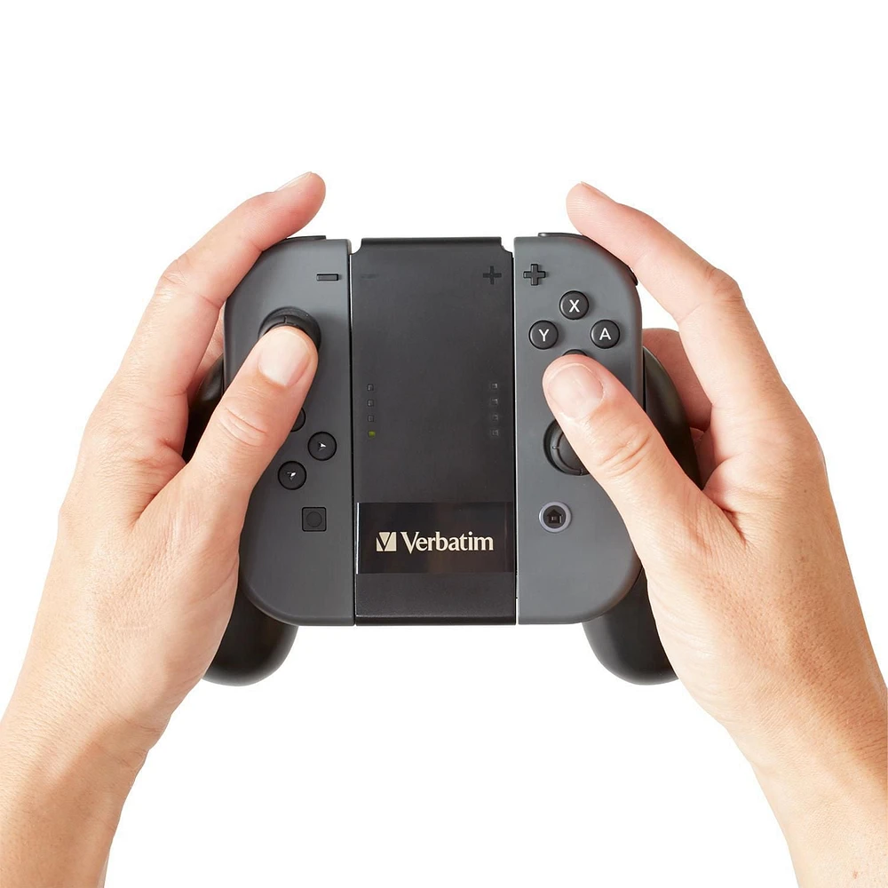 Verbatim Charging Controller Grip for use with Nintendo Switch™ Joy-Con™ Controllers