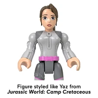 Imaginext Jurassic World: La Colo du Crétacé-Coffret Camion de Capture et Yaz