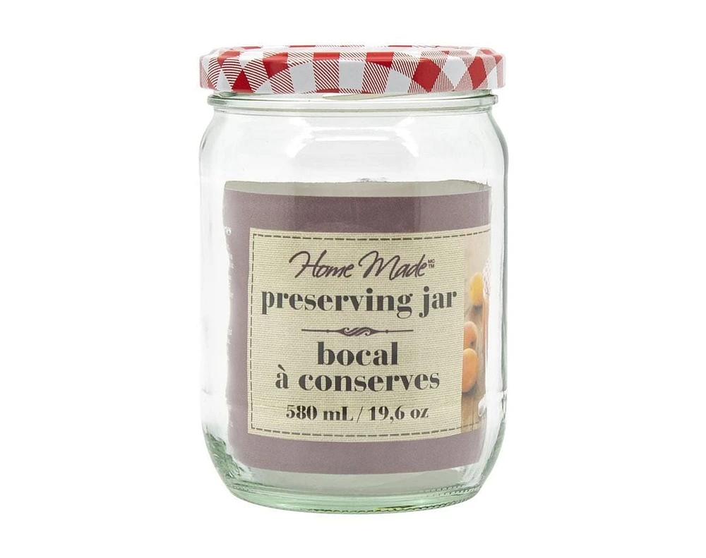 Home Made Preserve Jar 580 mL