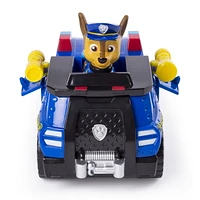 PAW Patrol – Voiture De Police Transformable De Chase Avec mégaphone déployable, à Partir De 3 Ans