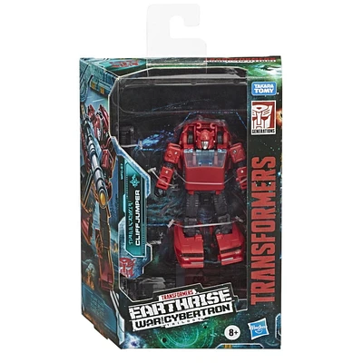 Transformers Generations War for Cybertron : Earthrise, figurine WFC-E7 Cliffjumper Deluxe,14 cm