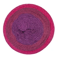 Red Heart® C'est un Fil Enveloppant, Fibre Mélangée #1 Super Fine, 7oz/200g, 1100 Yards Fil color block doux et drapé