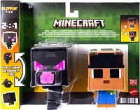 Minecraft Flippin' Figs Coffret de 2 Sunny et Dragon de l’Ender