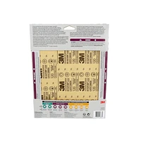 3M™ SandBlaster™ Advanced Sanding Sanding Sheets 20120-G-4, with NO-SLIP GRIP, 120 Grit, 9 in x 11 in, 4/Pack