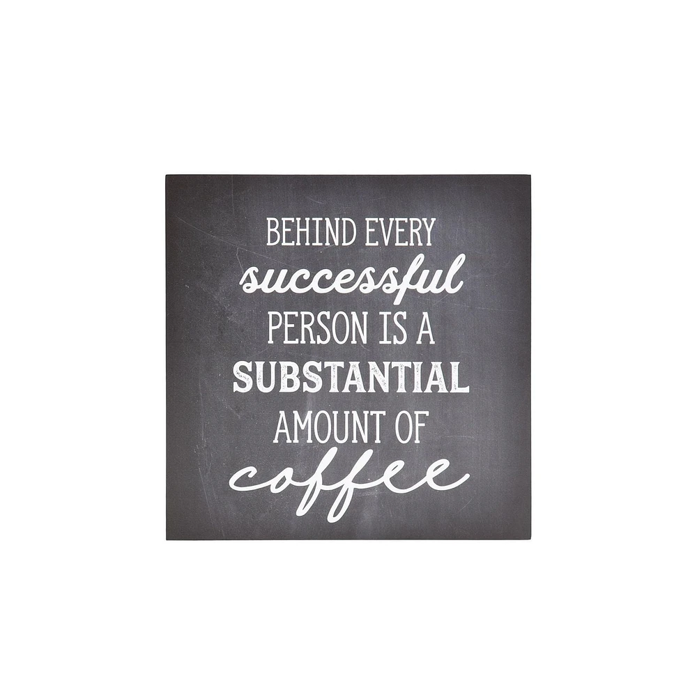 Successful Coffee Box Top Art