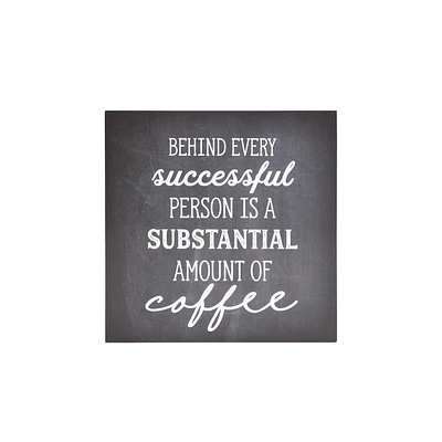 Dessus de boîte artistique « Successful Coffee »