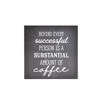 Successful Coffee Box Top Art