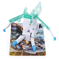 Bakugan Geogan, Hyenix, Geogan Rising, Figurine articulée et cartes à collectionner