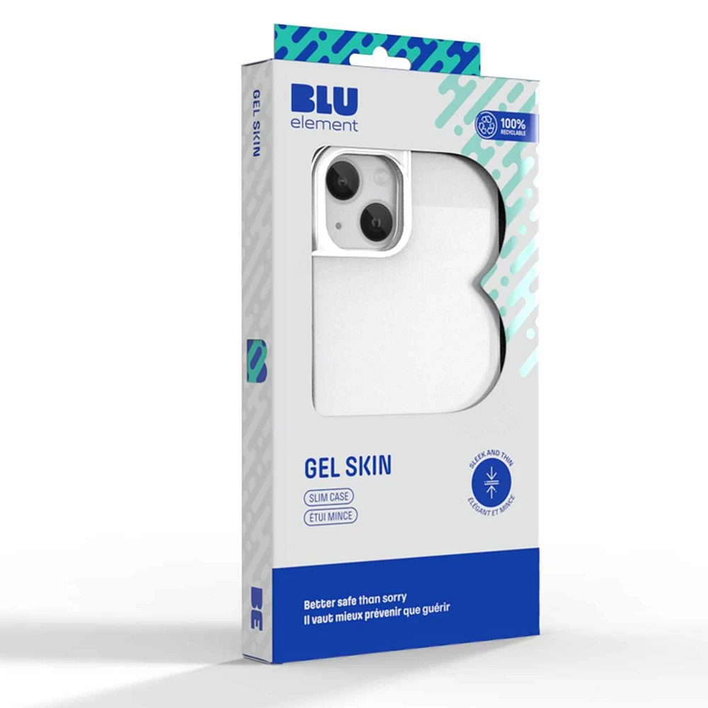 Blu Element Gel Skin Case Clear for iPhone 16 Pro