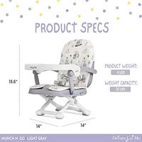 Dream On Me Munch N' Go Booster Seat