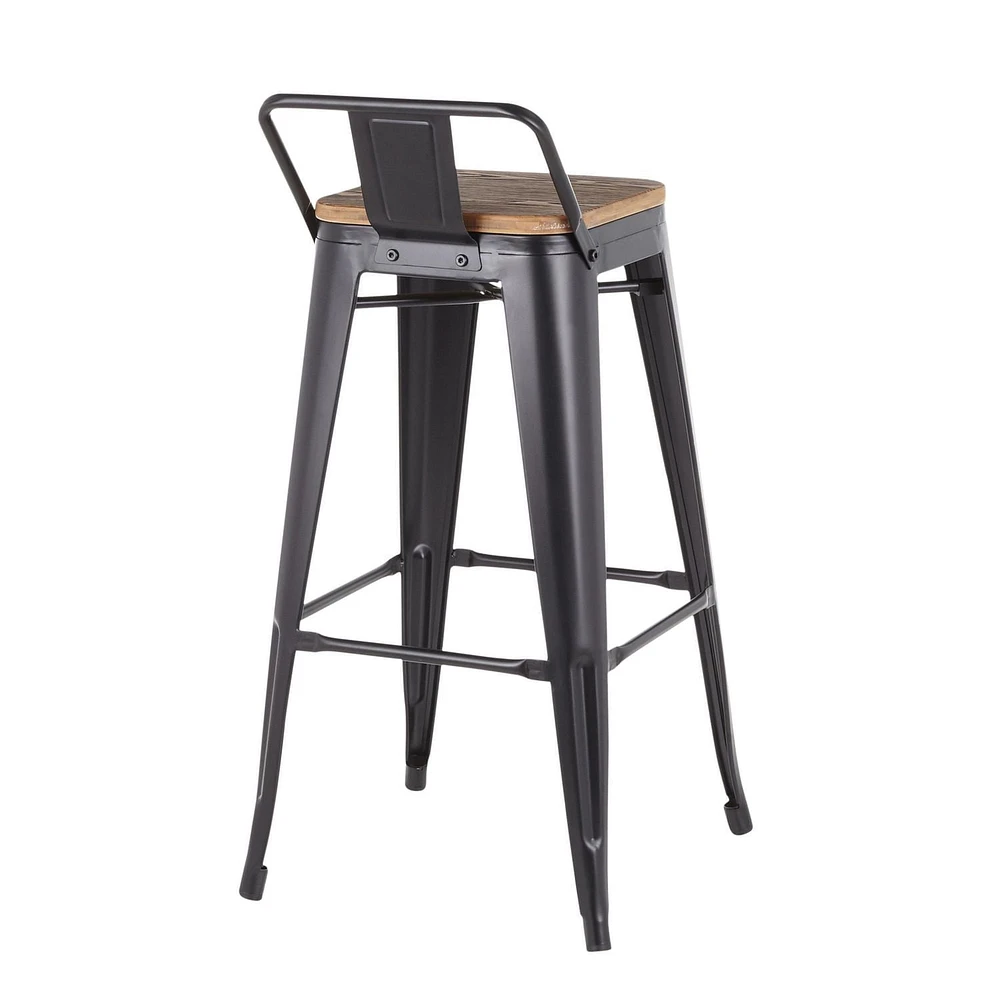 Oregon Industrial Barstool by LumiSource