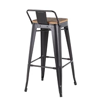 Oregon Industrial Barstool by LumiSource