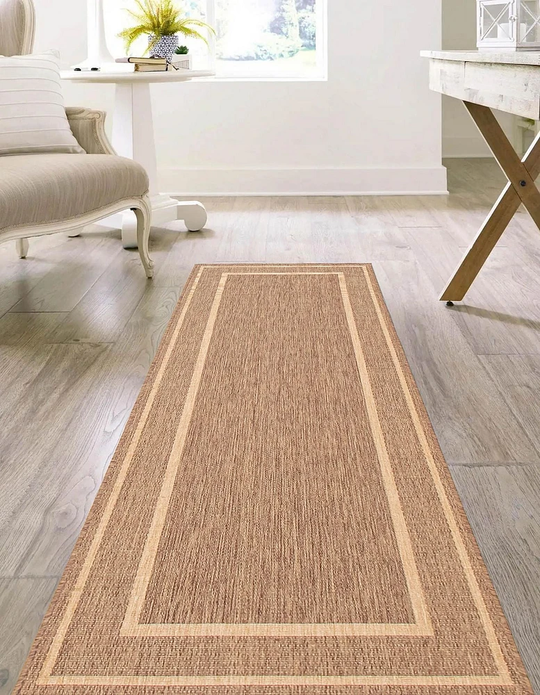 ECARPET Modern Area Rug for Living Room, Dining Room and Bedroom<br>Jute Natura <br>Collection