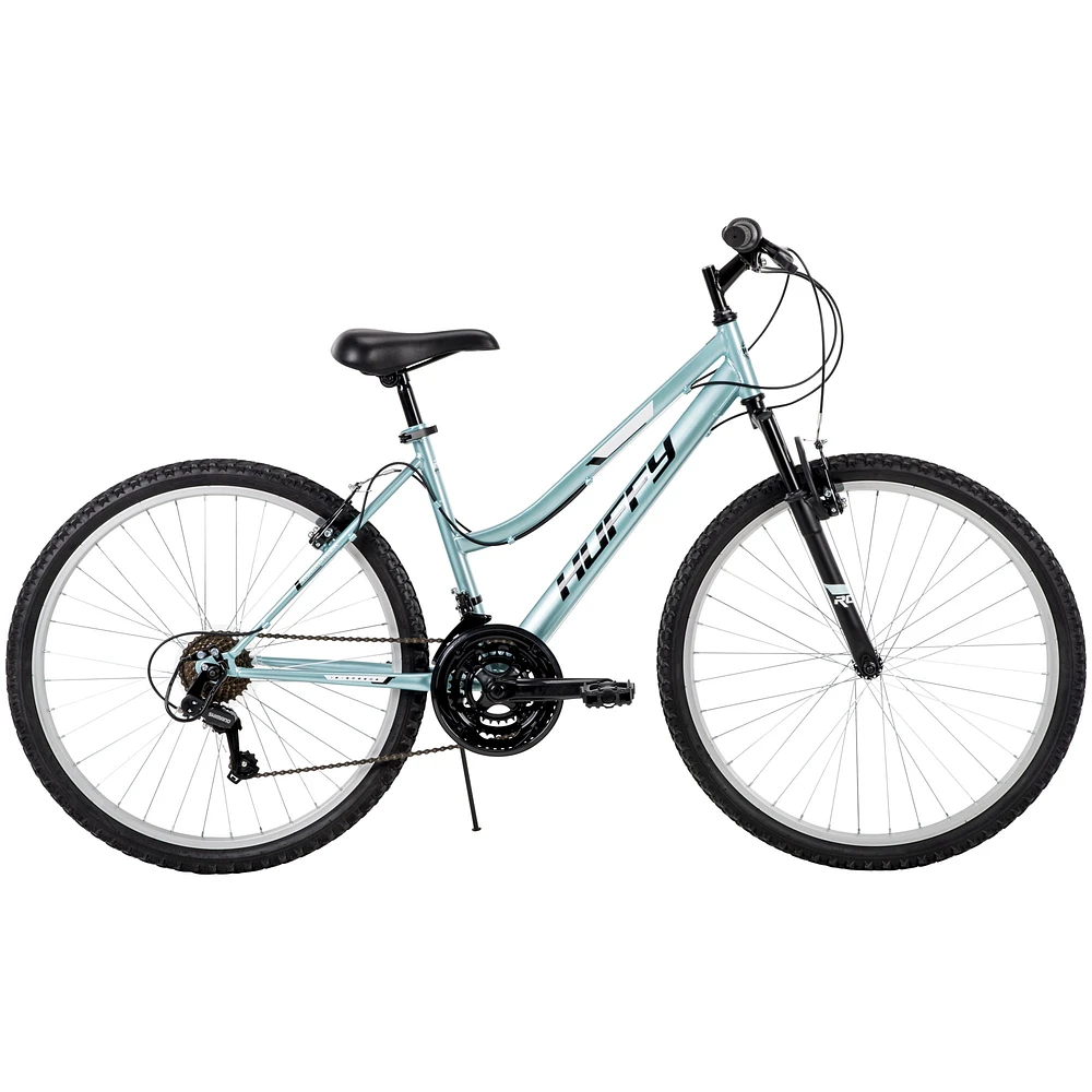 Huffy Rock Creek 26-inch Ladies’ 18-speed Mountain Bike, Teal, 13+ years old
