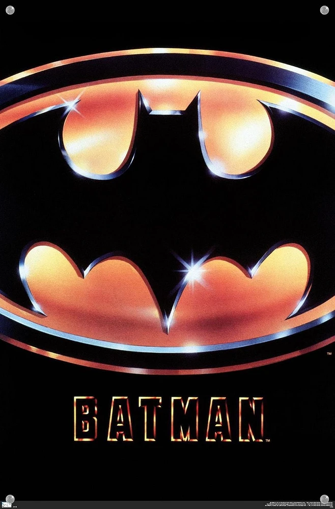 DC Comics Movie Batman (1989) - Logo One Sheet Wall Poster