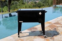 Permasteel Refroidisseur de Patio 80QT - Noire
