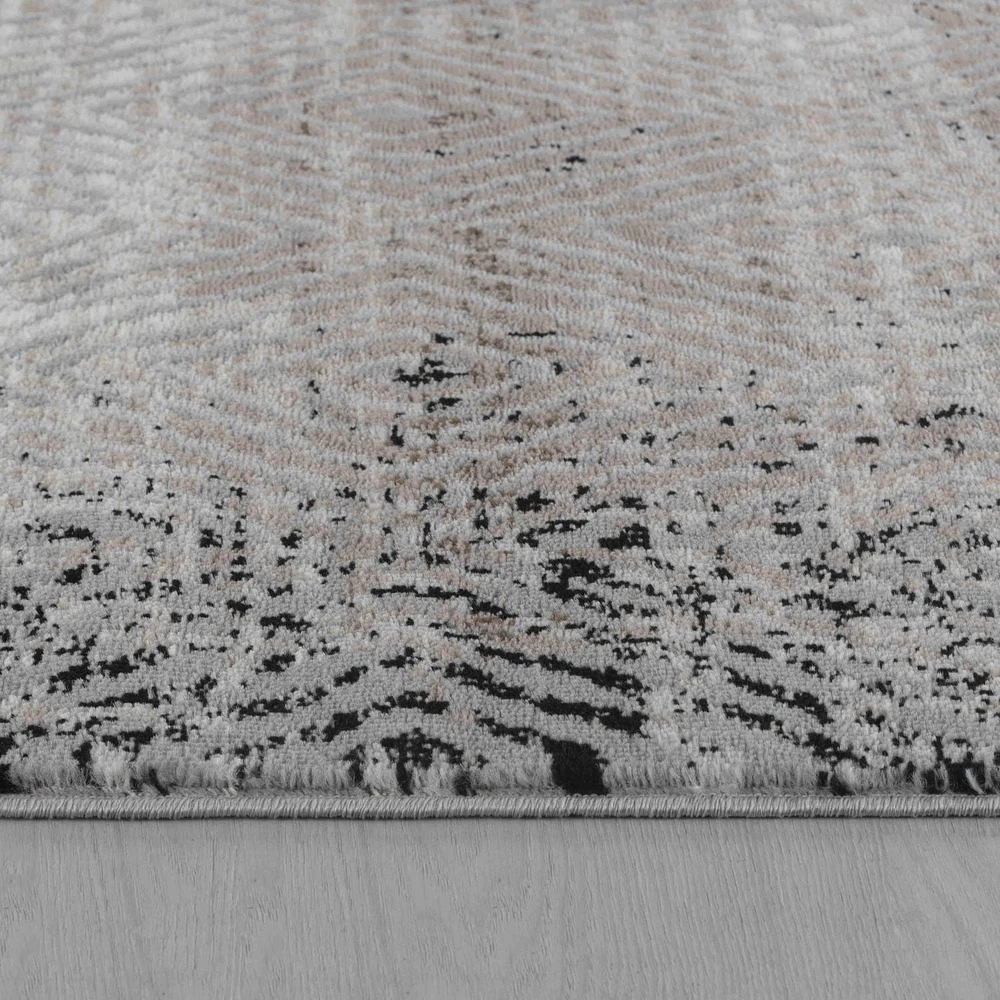 Tapis d'intérieur abstrait géométrique de la collection Rug Branch Sakarya