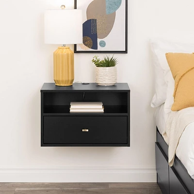 Prepac Table de chevet murale