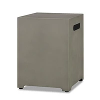 Cache réservoir de propane en Gris