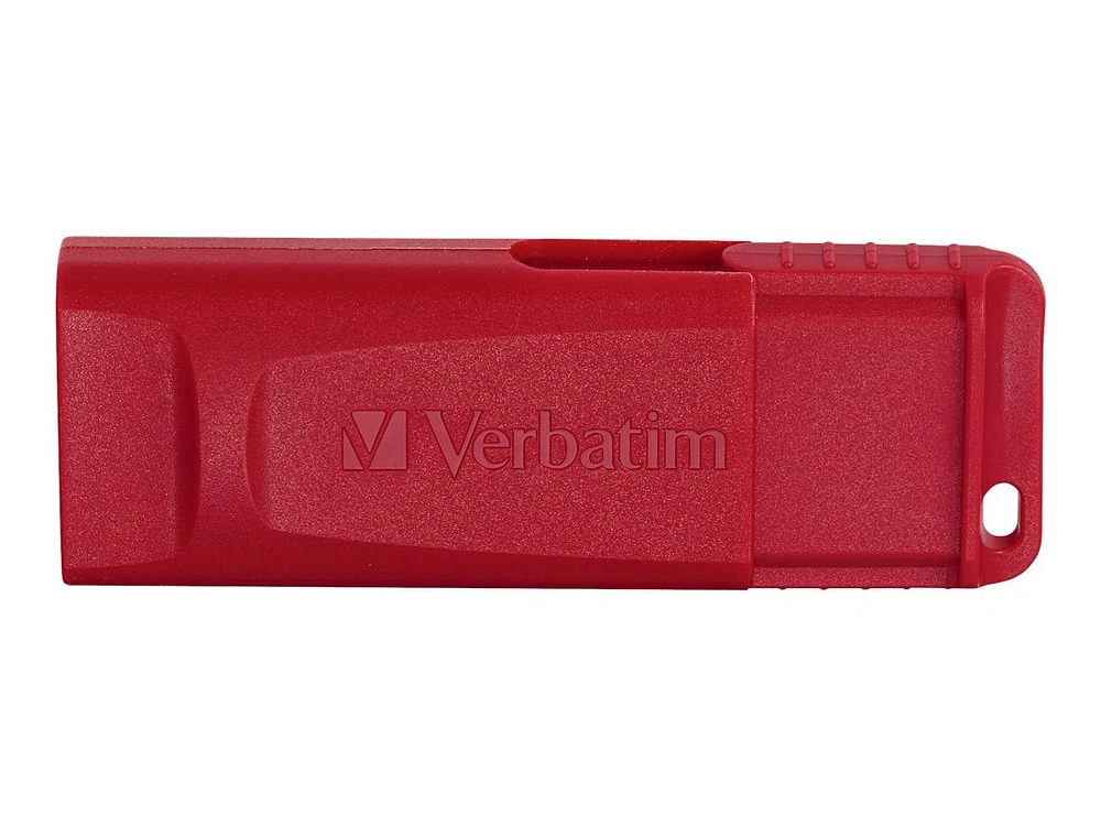 VERBATIM 8GB Store 'n' Go USB Flash Drive - 3pk - Red, Green, Blue