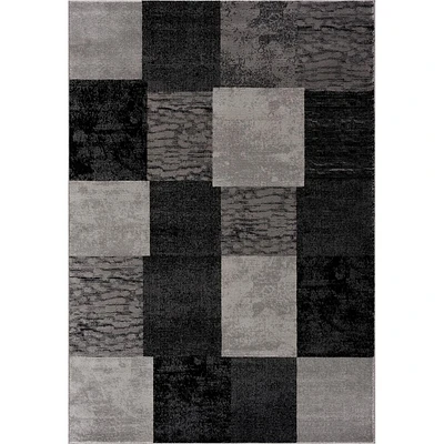 Rug Branch Montage Collection Modern Geometric Runner Area Rug