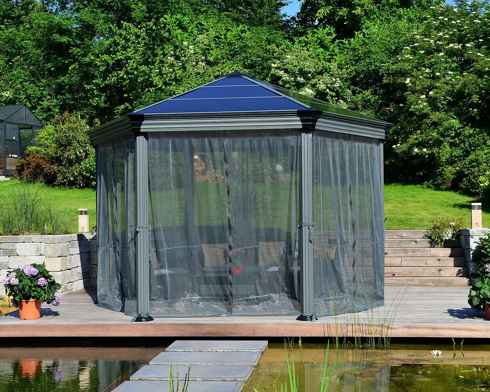 CANOPIA by PALRAM Mosquito Netting Kit for Roma Gazebo
