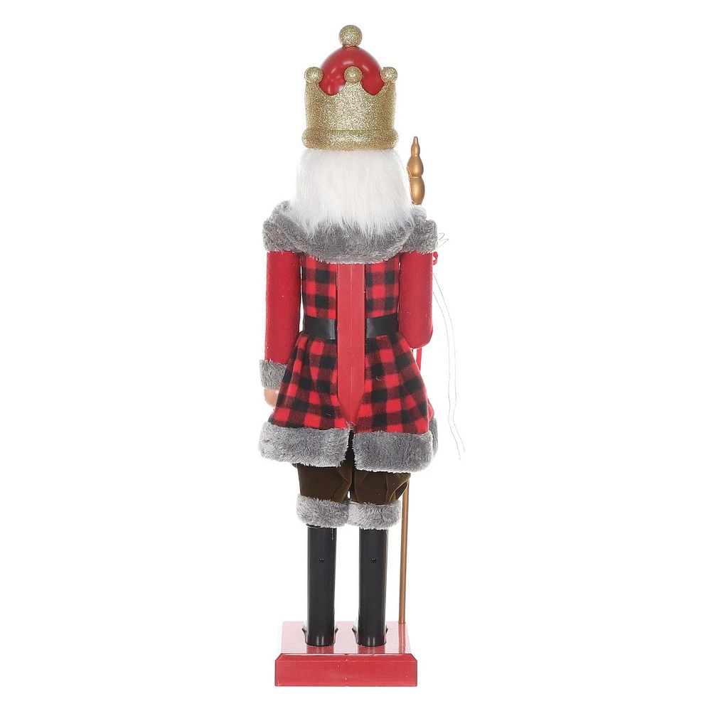 HOLIDAY TIME 33IN RED NUTCRACKER