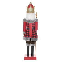 HOLIDAY TIME 33IN RED NUTCRACKER
