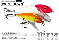 Poisson nageur Rapala Countdown 1-1/2", Brown Trout
