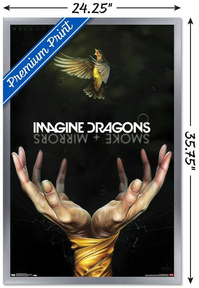 Imagine Dragons - Smoke Wall Poster, 22.375" x 34"