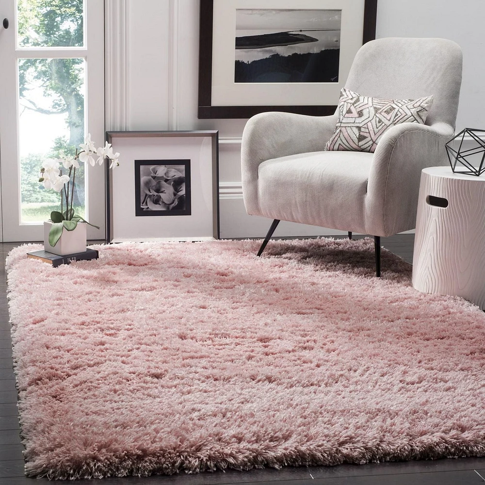 SAFAVIEH Polar Abbot Solid Extreme Plush Shag Area Rug