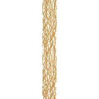 Offray 7/8 in. Metallic Web Ribbon, Metallic Web