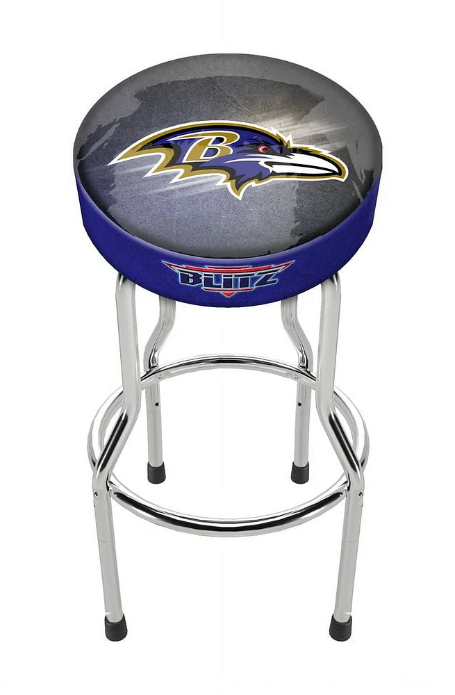 Arcade1UP Baltimore Ravens Adjustable Pub Stool