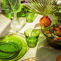 Duralex Picardie Green Glass Tumblers, 250 ml, Set of 4
