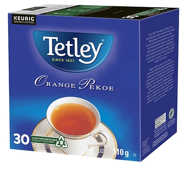 Tetley Orange Pekoe K-Cup Pods 30ct, TETLEY OP KC 30CT