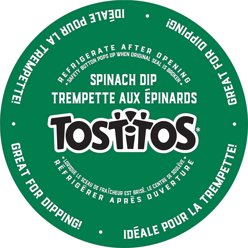 Tostitos Spinach Dip, 432 ml.