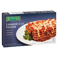 Roman Cheese Roman Meat Lasagna Topped with Mozzarella Cheese, 908 g