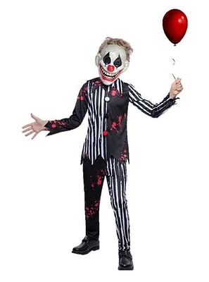 COSTUME DE CLOWN EFFRAYANT GARÇON D’HALLOWEEN