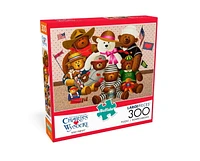 Buffalo Games Charles Wysocki Teddy Friends 300 Piece Jigsaw Puzzle