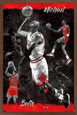 Michael Jordan - Sketch Wall Poster