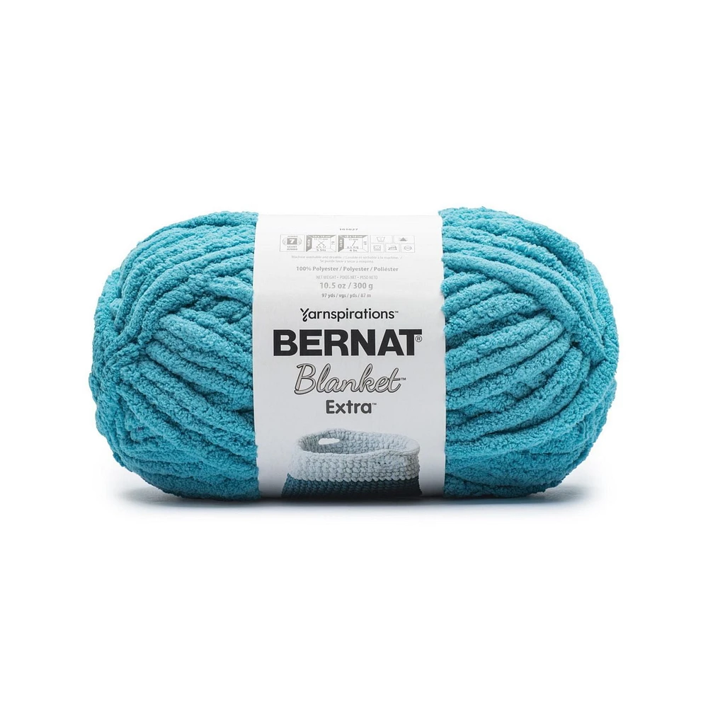 Bernat® Blanket Extra™ Yarn, Polyester #7 Jumbo, 10.5oz/300g, 97 Yards