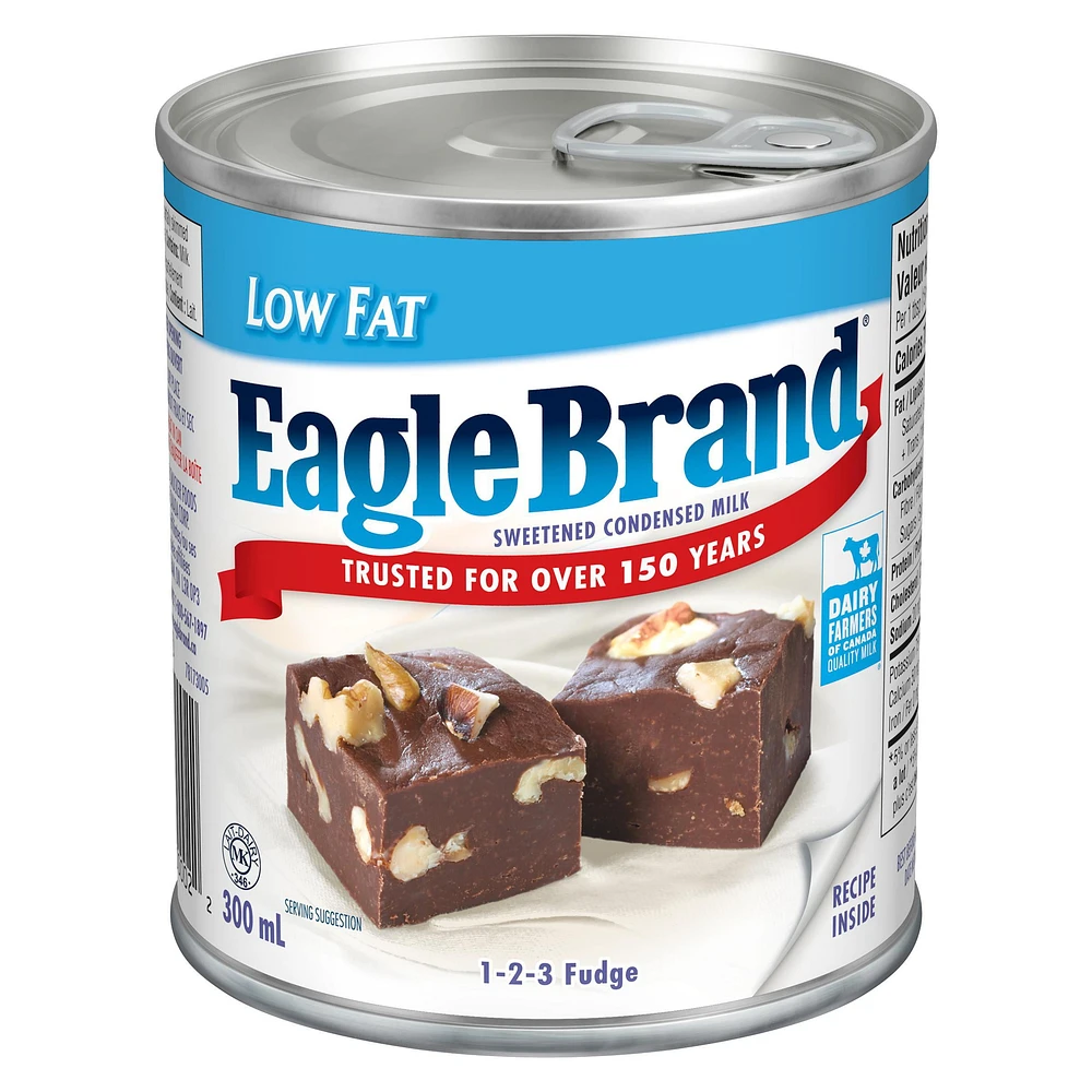 Lait concentré sucré Eagle Brand, faible en gras, 300 ml 300 ml