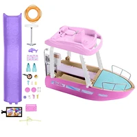 Barbie Bateau de Rêve-Coffret bateau, piscine, toboggan, accessoires