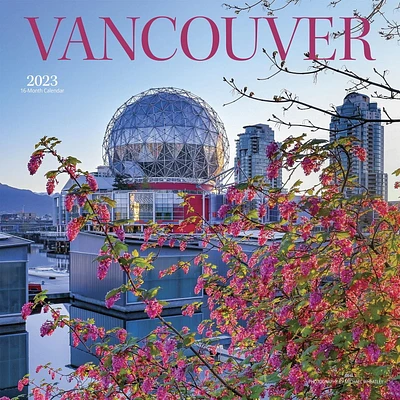 Vancouver | 2023 12x24 Inch Square Wall Calendar