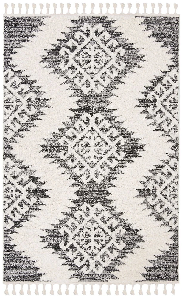Safavieh Moroccan Tassel Desmond Tapis Géométrique Shag