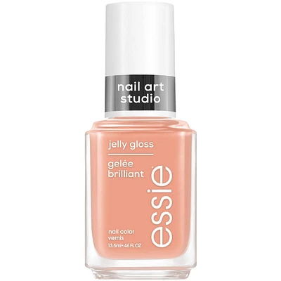‌vernis à ongles essie nail art studio gelée brillante, fini translucide, ink jelly, noir, 13,5 ml 104ML