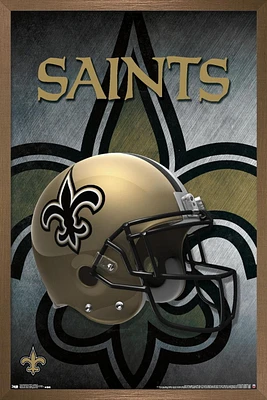 NFL New Orleans Saints - Helmet 16 Wall Poster, 22.375" x 34"