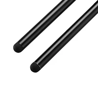 onn. 2-Pack Rubber Tipped Stylus Pen for Touchscreen Devices, Smooth, Precise